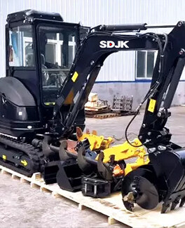 8-JKW-Mini excavator