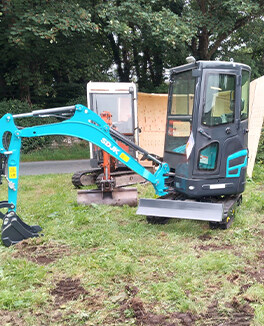 4-JKW-Mini excavator